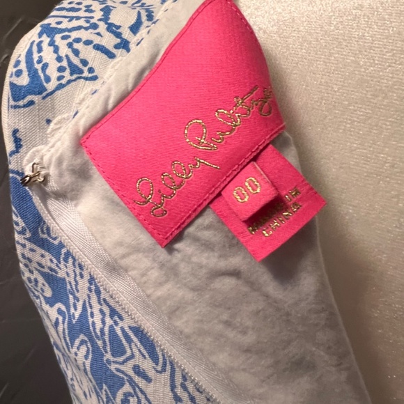 Blue Lilly Pulitzer Dress - Picture 3 of 3